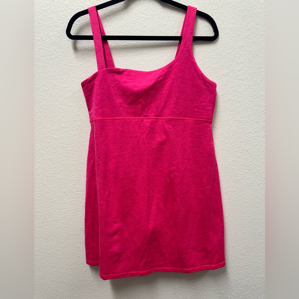 aerie Hot Pink Tank Mini Dress